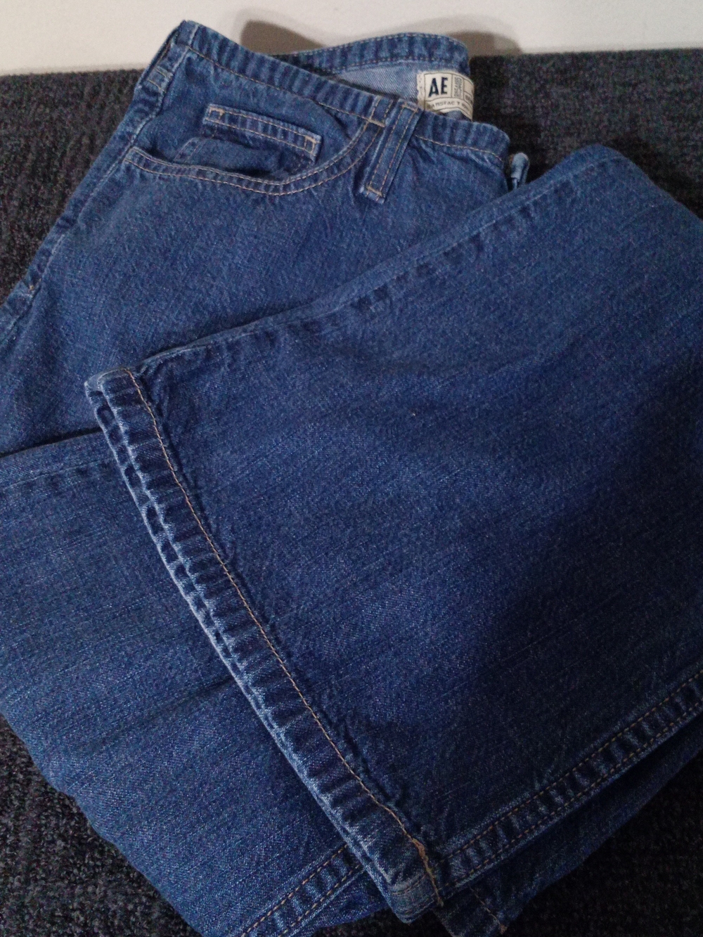 American Eagle Outfitters Dark Blue Flare Jeans